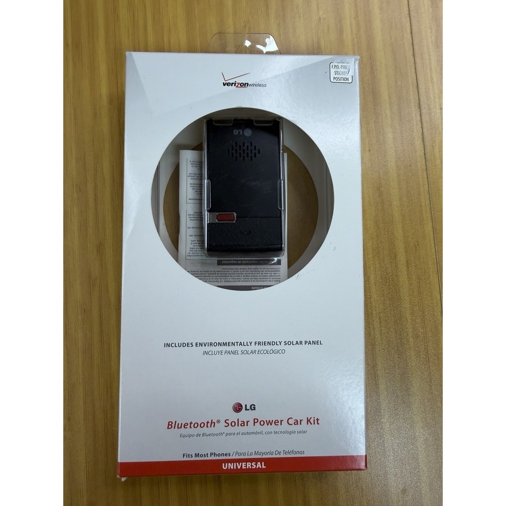 LG HFB-500 Bluetooth Solar Powered Hands-Free Car Kit